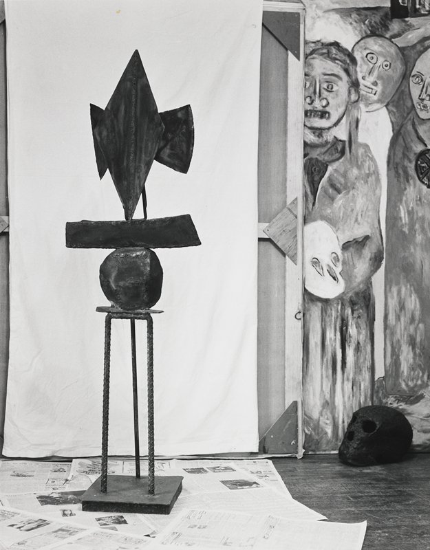John Beauchamp's Studio, Minneapolis, Robert Gene Wilcox, c. 1960