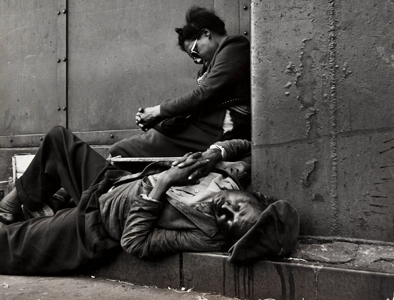 Harlem Street, Gordon Parks, 1940s
