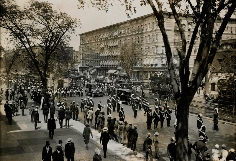 Untitled (parade), James Van Der Zee, 20th century