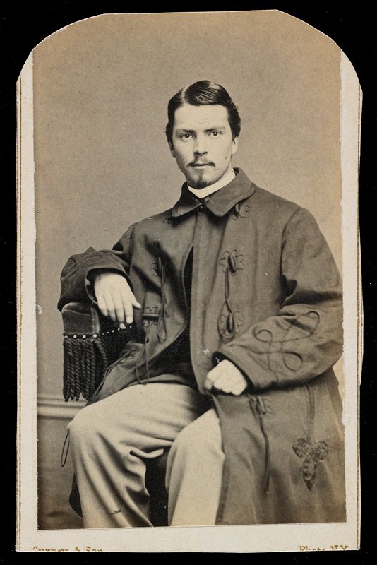 Без названия [portrait of an unidentified man], Джеремайя Герни, 1858–69