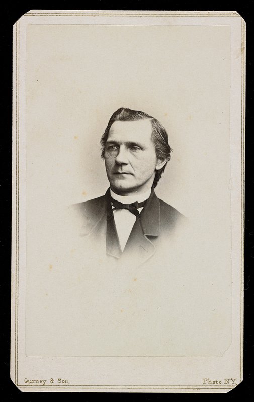 Без названия [portrait of an unidentified man], Джеремайя Герни, 1858–69