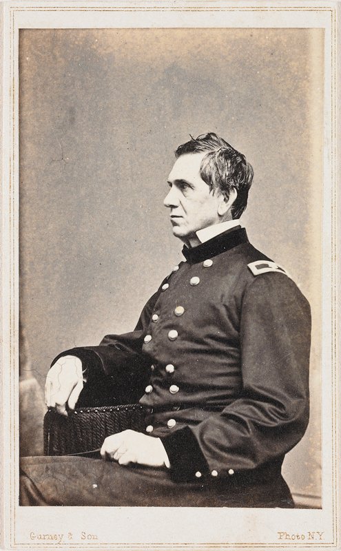 Без названия [portrait of an unidentified Civil War soldier], Джеремайя Герни, 1858–69