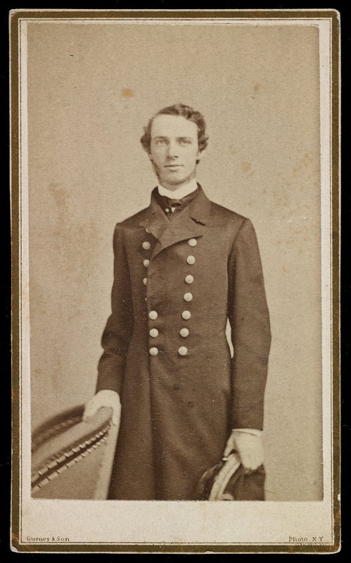 Без названия [portrait of an unidentified Civil War soldier], Джеремайя Герни, 1858–69