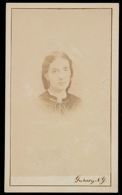 Без названия [portrait of an unidentified woman], Джеремайя Герни, 1858–69