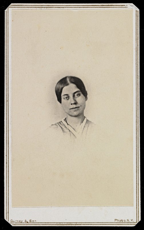 Без названия [portrait of an unidentified woman], Джеремайя Герни, 1858–69