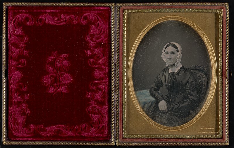 Без названия [portrait of a woman seated in the 'Gurney chair'], Джеремайя Герни, 1852–58