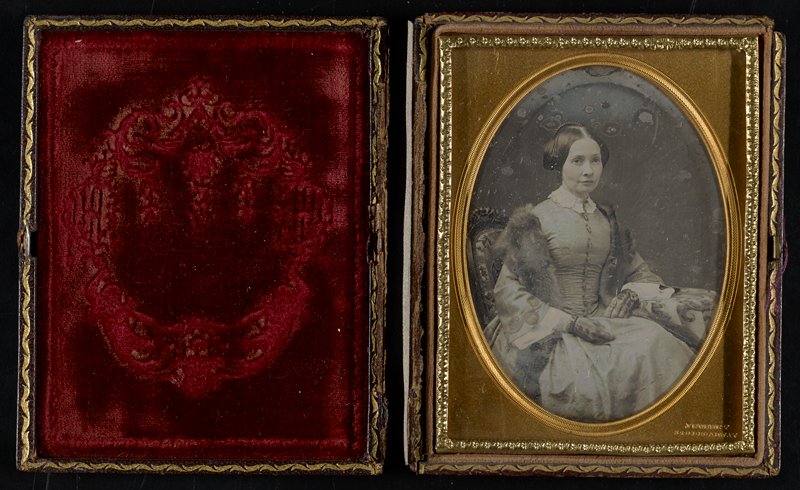 Без названия [portrait of a woman seated in the 'Gurney chair'], Джеремайя Герни, 1852–58