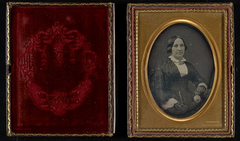 Без названия [half-length portrait of a seated woman], Джеремайя Герни, 1852–58