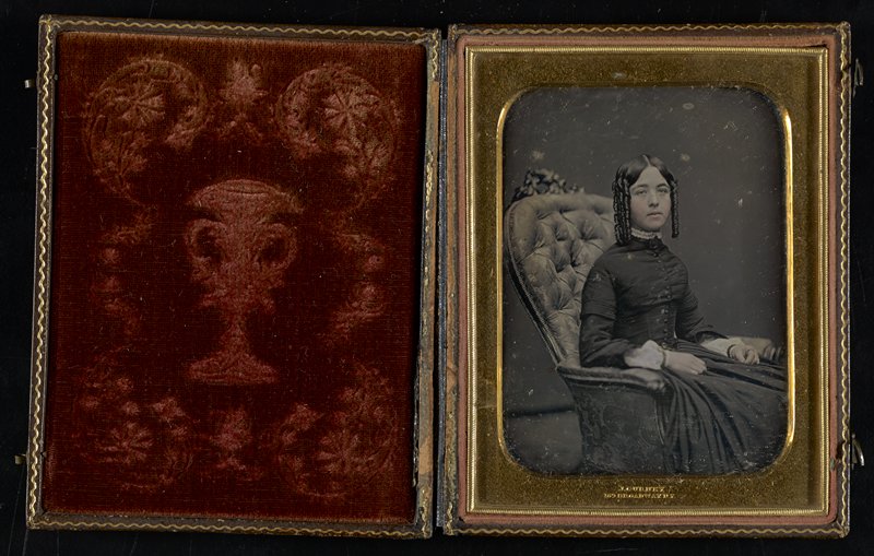 Без названия [three-quarter length portrait of a young girl], Джеремайя Герни, ок. 1844–1852