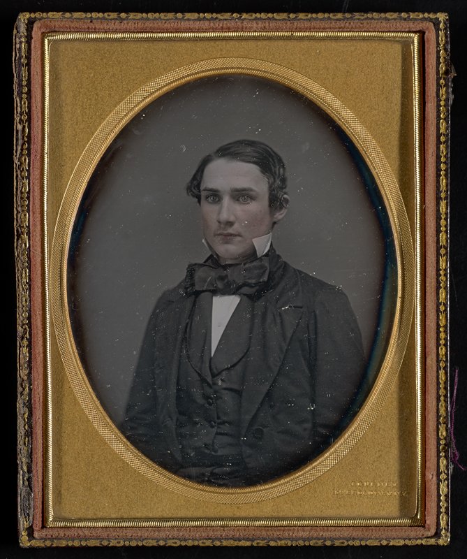 Без названия [bust portrait of a young man], Джеремайя Герни, ок. 1844–1852