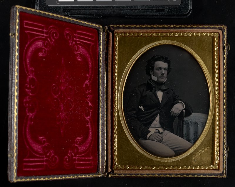 Без названия [portrait of a seated gentleman], Джеремайя Герни, ок. 1844–1852