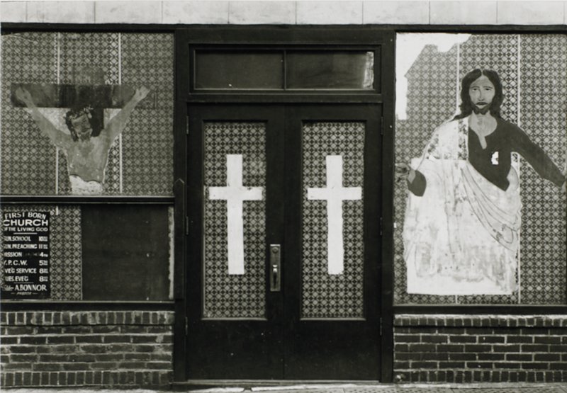 Church in Store, Third Avenue, New  York City, November 1945, Todd Webb, 1945