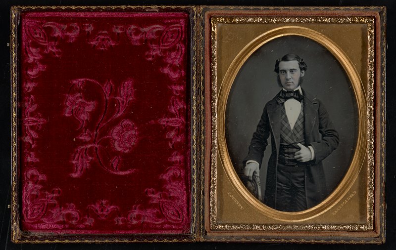Без названия [three-quarter length portrait of a standing gentleman], Джеремайя Герни, 1852–58