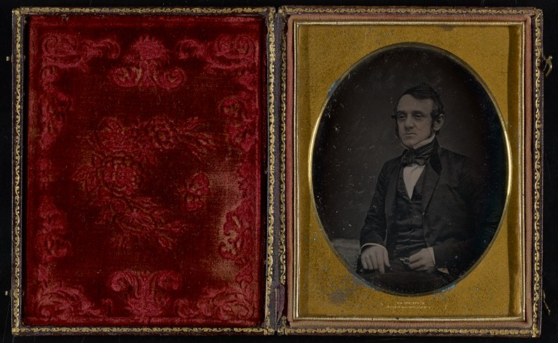 Без названия [half-length view of a seated gentleman], Джеремайя Герни, ок. 1844–1852