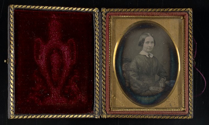 Без названия [half-length portrait of a woman seated in the 'Gurney chair'], Джеремайя Герни, 1852–58