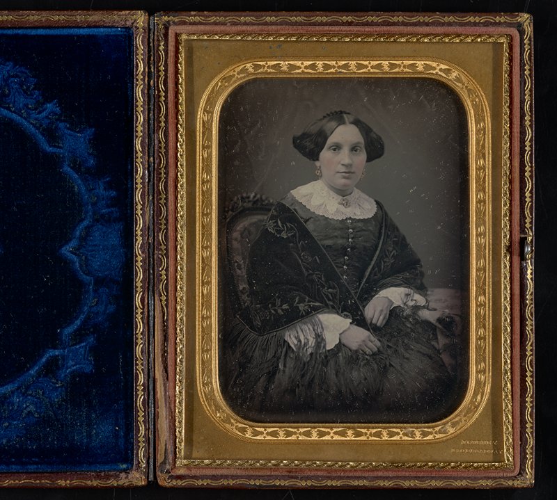 Без названия [portrait of a woman seated in the 'Gurney chair'], Джеремайя Герни, 1852–58