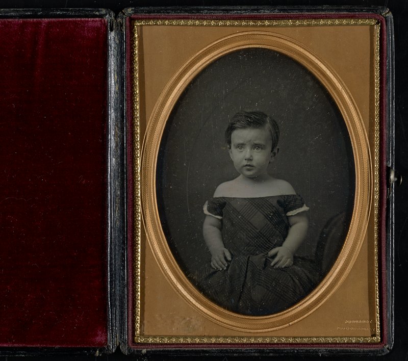 Без названия [portrait of a young girl], Джеремайя Герни, 1852–58