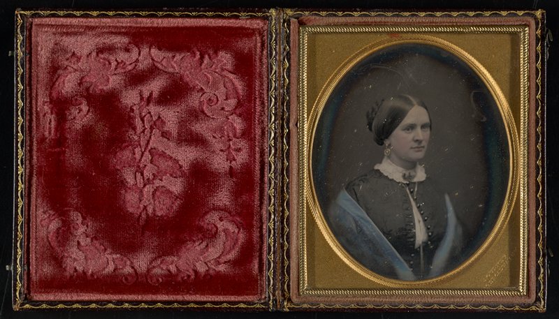 Без названия [half-length portrait of a woman], Джеремайя Герни, ок. 1844–1852
