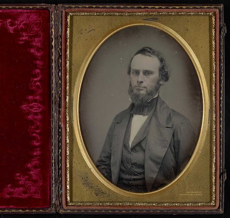 Без названия [half-length portrait of a gentleman], Джеремайя Герни, ок. 1844–1852