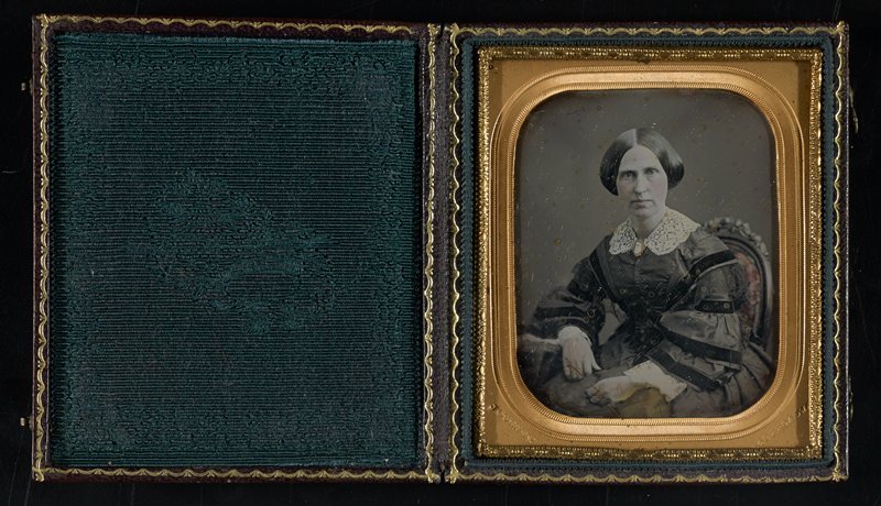 Без названия [half-length view of a seated woman], Джеремайя Герни, 1852–58