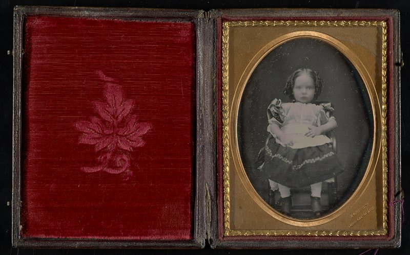 Без названия [portrait of a young girl], Джеремайя Герни, ок. 1844–1852