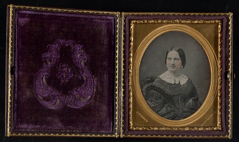 Без названия [half-length view of a young woman seated in the 'Gurney chair'], Джеремайя Герни, 1852–58