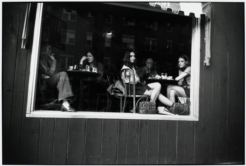 Untitled [cafe window], Garry Winogrand, 1981