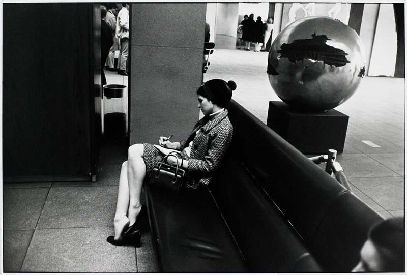 Untitled [writing, MOMA], Garry Winogrand, 1981