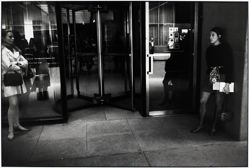 Untitled [revolving door], Garry Winogrand, 1981