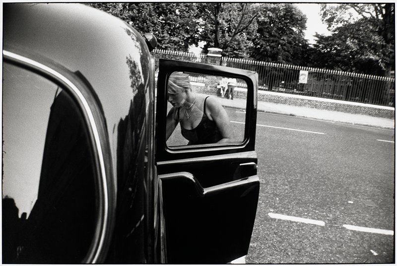 Untitled [car door], Garry Winogrand, 1981