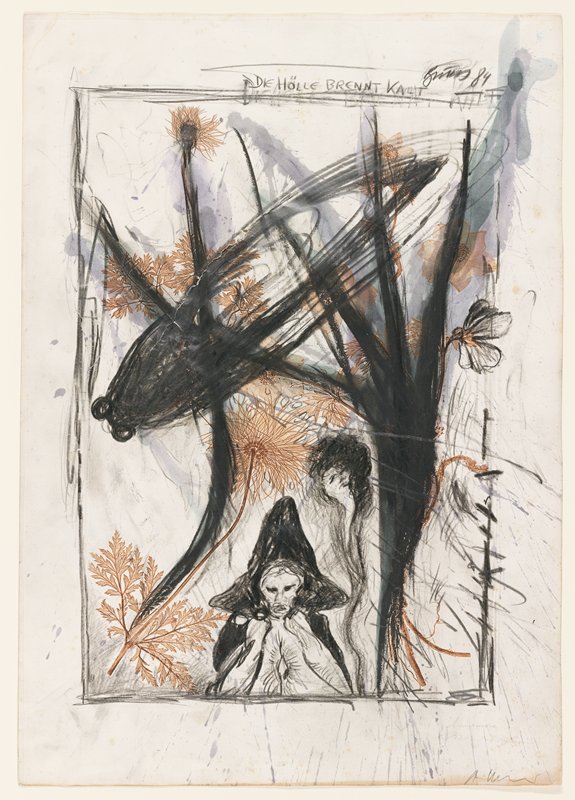 Hell Burns Cold (Die Hölle brennt kalt), Günter Brus, 1984