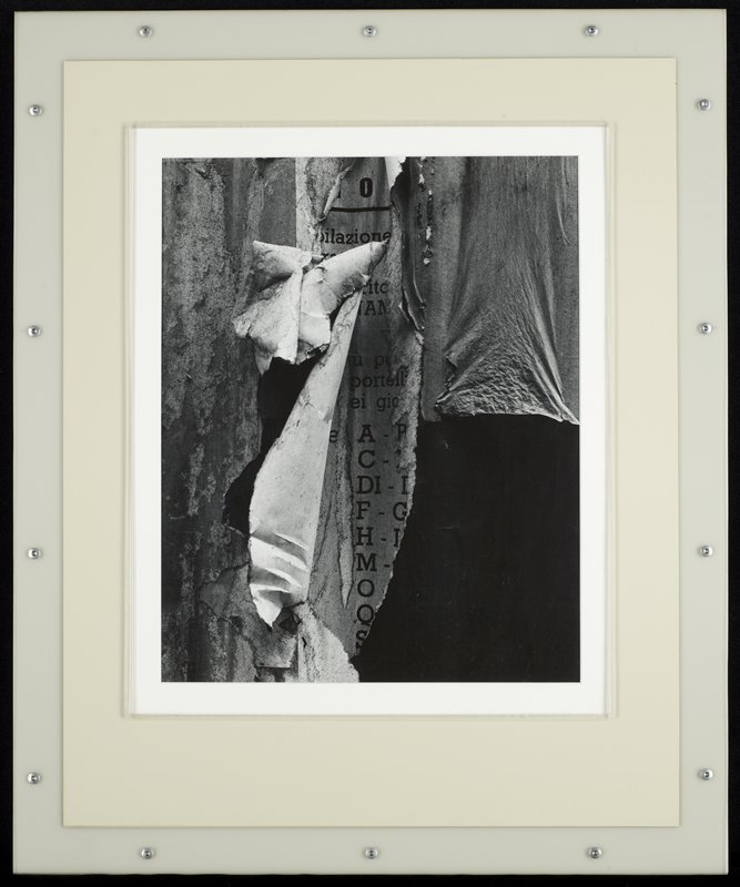 Rome 73, Aaron Siskind, 1963