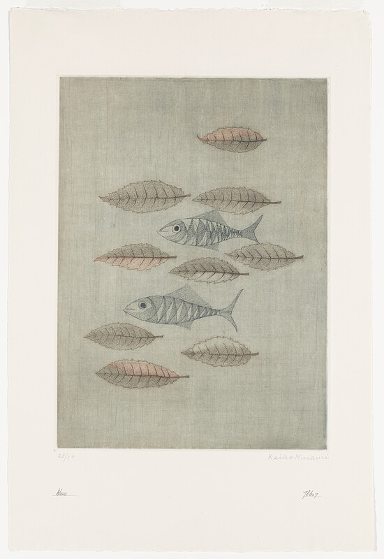 Poissons et feuilles mortes (Fish and dead leaves), Minami Keiko, 1960
