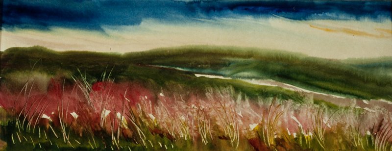 Landscape, Winifred Dickinson, 20th century