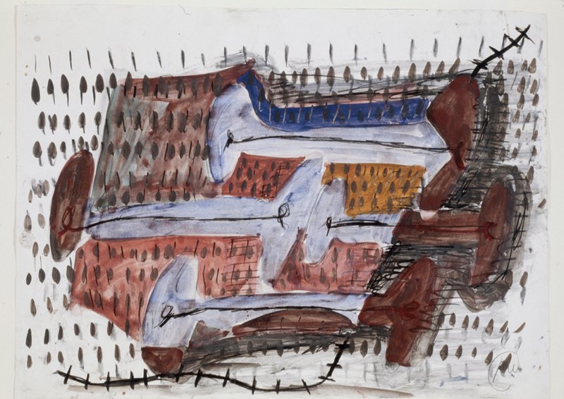 Knochen, Markus Lüpertz, 1979–80
