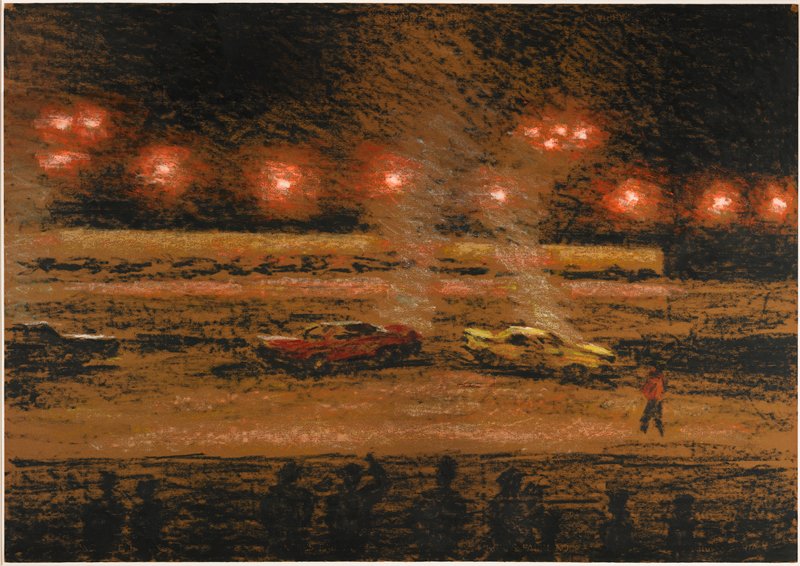 Orange Dust #5, Jane Dickson, 1987