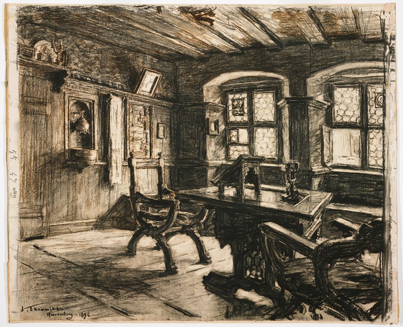 Durer's Room in Nuremberg, Léon-Augustin Lhermitte, 1896