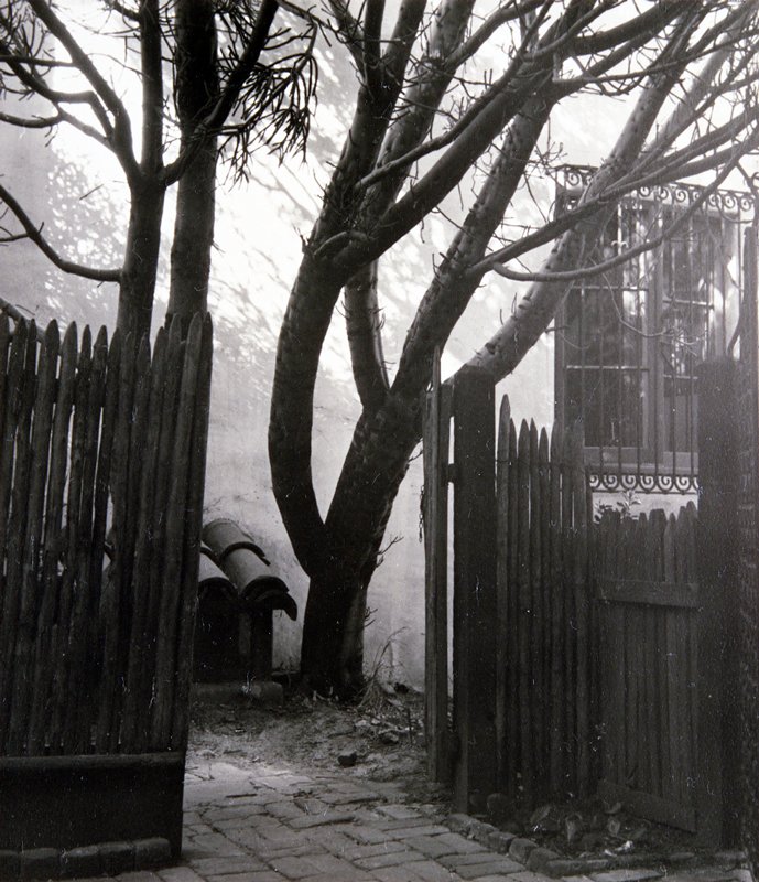 Santa Barbara Courtyard, Jane Bell Edwards, 1948