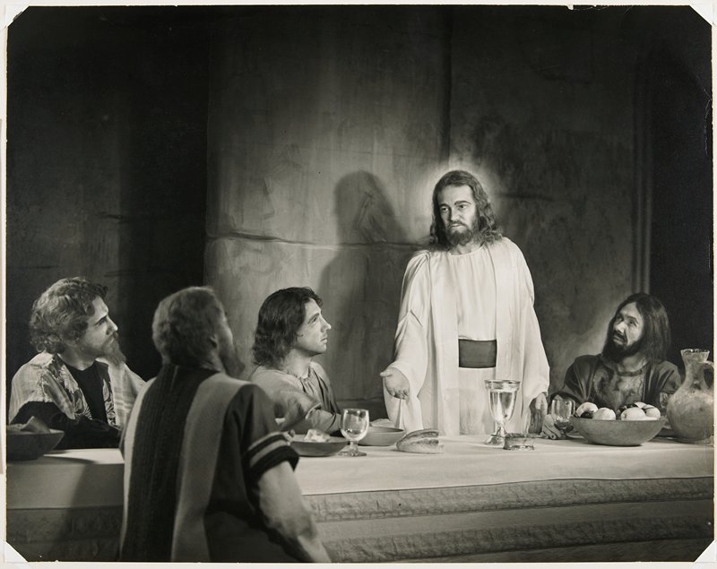The Last Supper from Zion Passion Play, Harry K. Shigeta, c. 1947