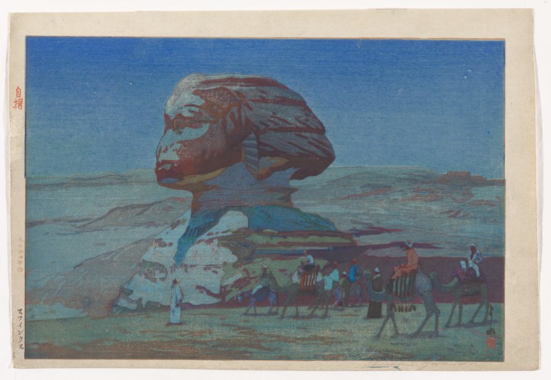 Sphinx—Night, Yoshida Hiroshi, 1925