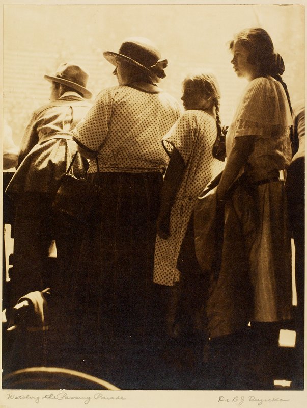 Watching the Passing Parade, Drahomir Josef Ruzicka, 20th century