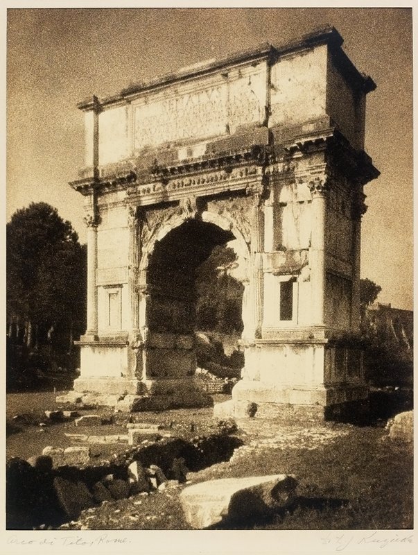 Arco di Tito, Rome, Drahomir Josef Ruzicka, c. 1931