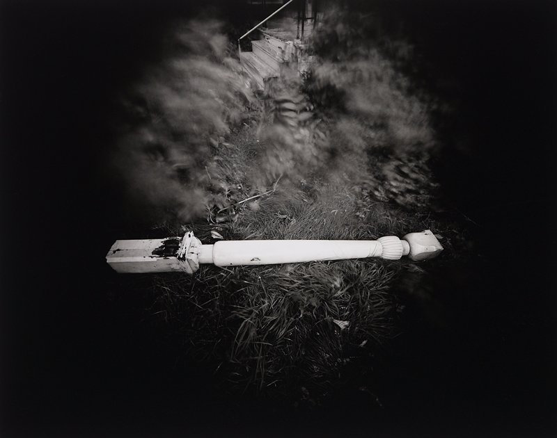 Porch Post, Dayton, Ohio, Emmet Gowin, 1971