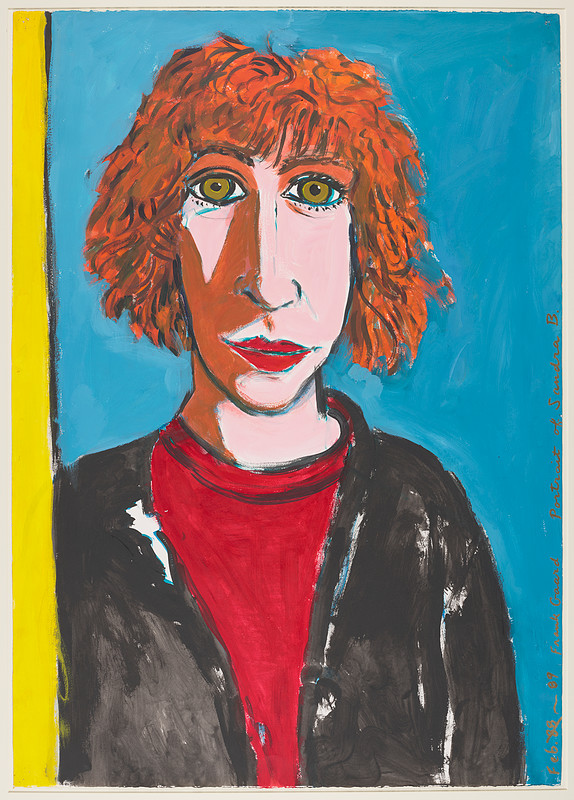 Portrait of Sandra B., Frank Gaard, February 1989