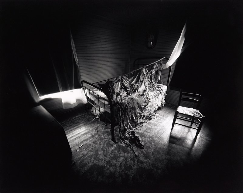 Summer: The Skin of the Bed, Danville, Virginia, Emmet Gowin, 1973