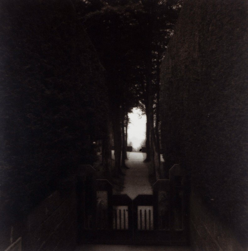 Path and Gate, Castle Drogo, Devon, England, Lynn Geesaman, 1991