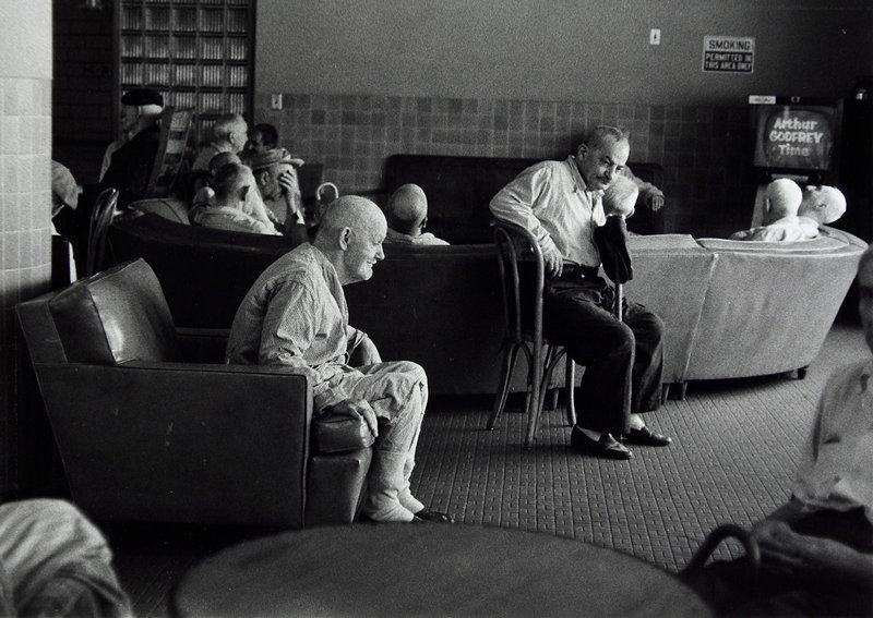Old Age Home, Bird S. Coler Hospital on Welfare Island, Marion Palfi, 1956–58