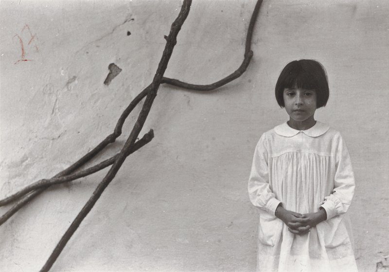 Girl and Vines, Spain, George Krause, 1963