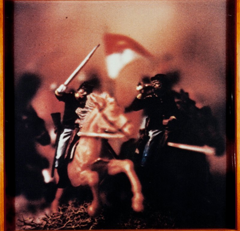 Cavalry Charge with Bugler, David Levinthal, 1987