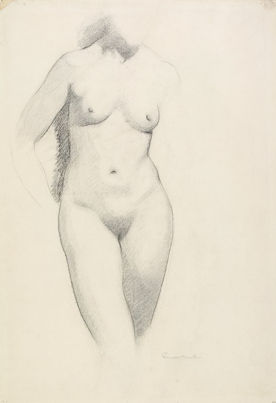 Nude Study, Russell Cowles, 20th century